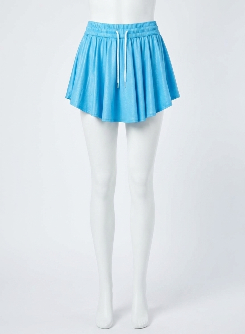 NEW LUCKY IN LOVE high waist all that shimmer skirt in parrot